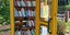 Nach dreistem Bücherdiebstahl in Everode – die knallgelbe Bücherzelle ist wieder gut gefüllt